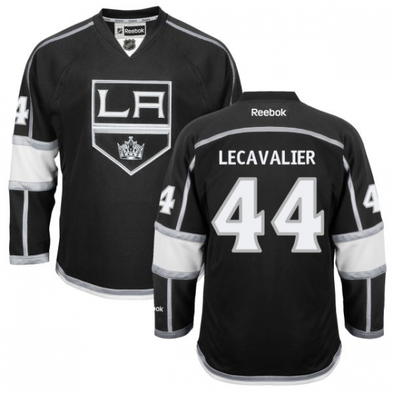 Men's Los Angeles Kings #44 vinny lecavalier Black Stitched NHL Jersey